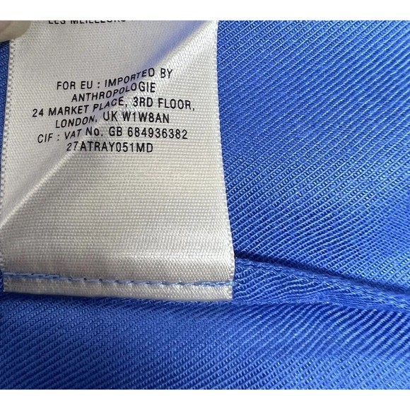 Maeve Anthropologie Colorblock Shift Dress Sz 10 Rayon Long Sleeve - Picture 10 of 10